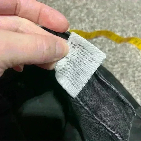 Judy Blue Jeans Women's 3/26 Jogger Black Stretch Denim Drawstring High Rise*** - Picture 10 of 12